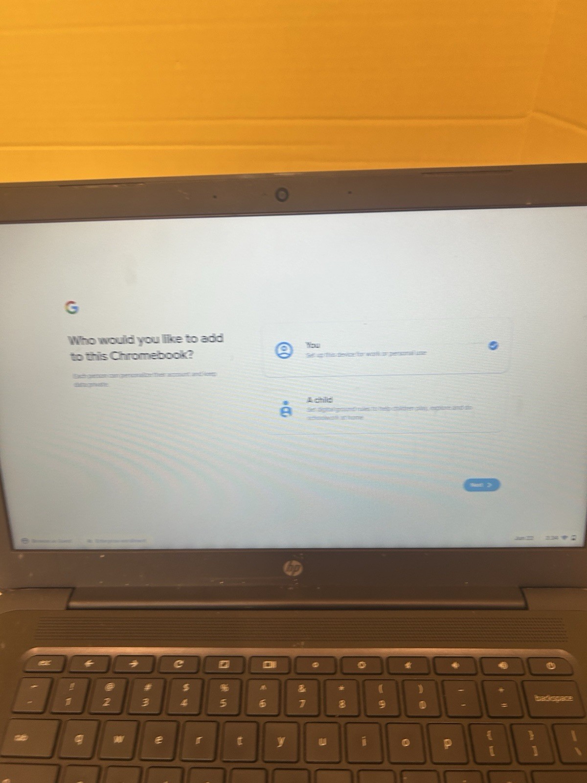 Lot of 2 HP Chromebook 14 G5 14″ For Parts Repair No Chargers