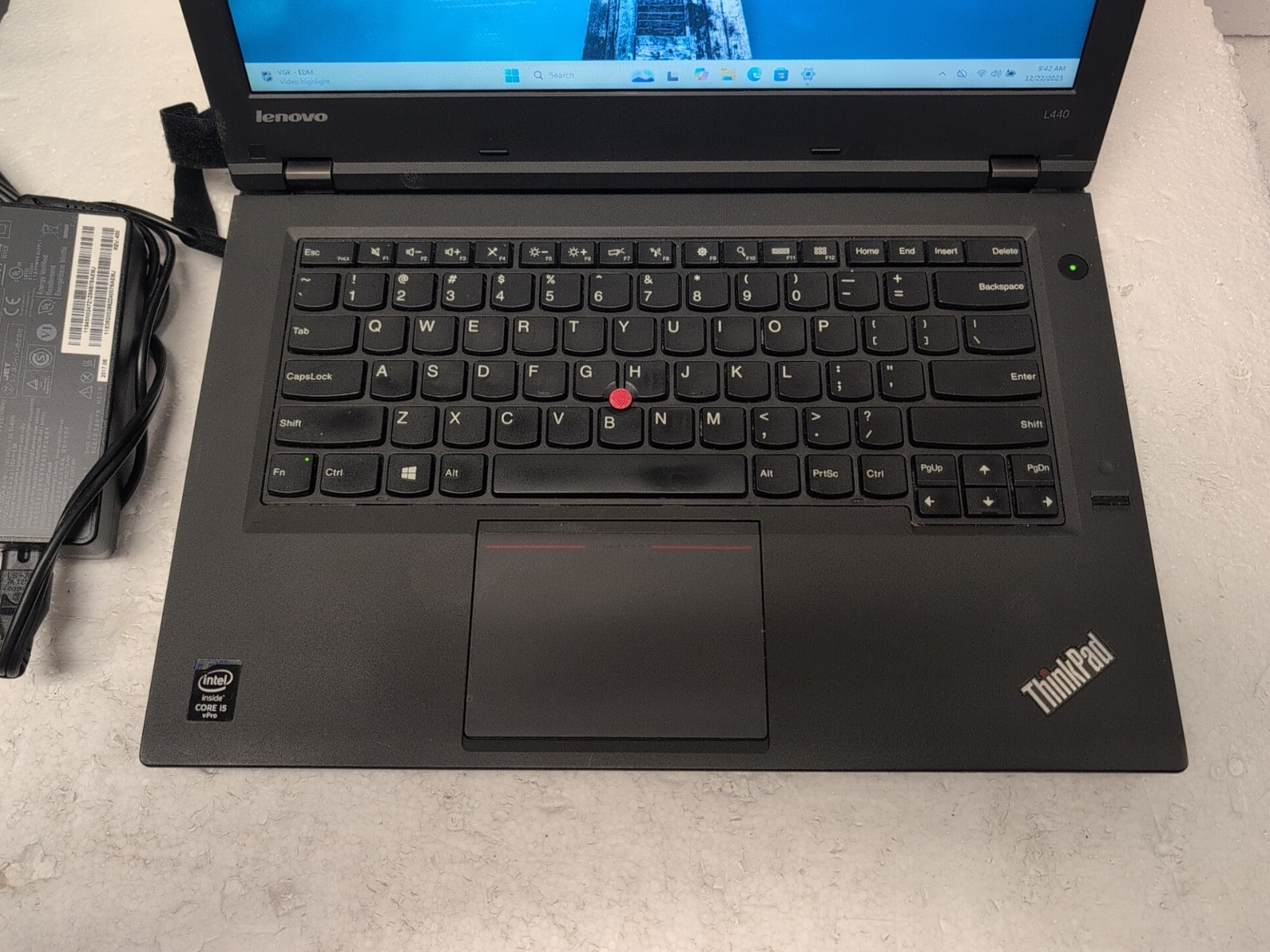 (GRADE A) Lenovo ThinkPad L440 14″ Laptop i5-4300M /8GB/ 180GB SSD /Windows 11-