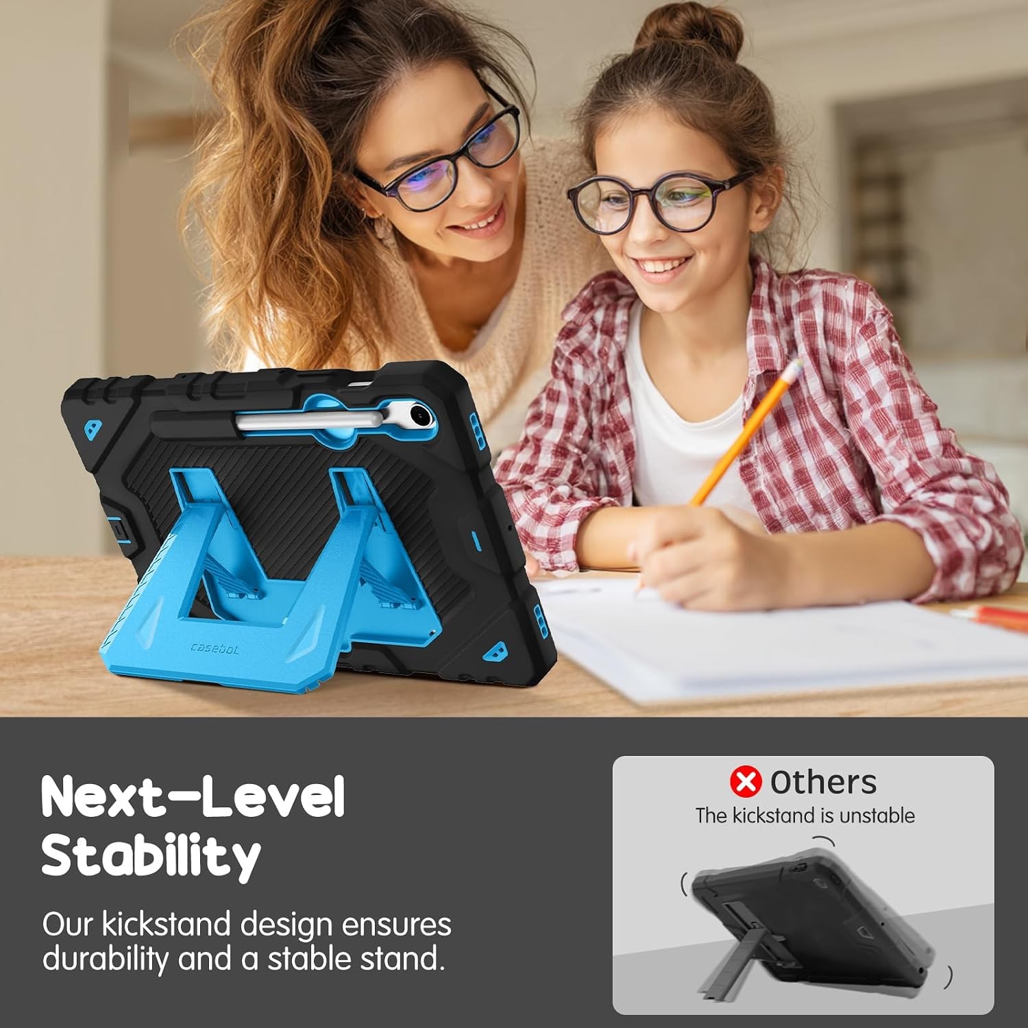 Kids Friendly Case for Samsung Galaxy Tab S10 Lite/S10 FE/S9 FE 10.9 Inch/Tab S9