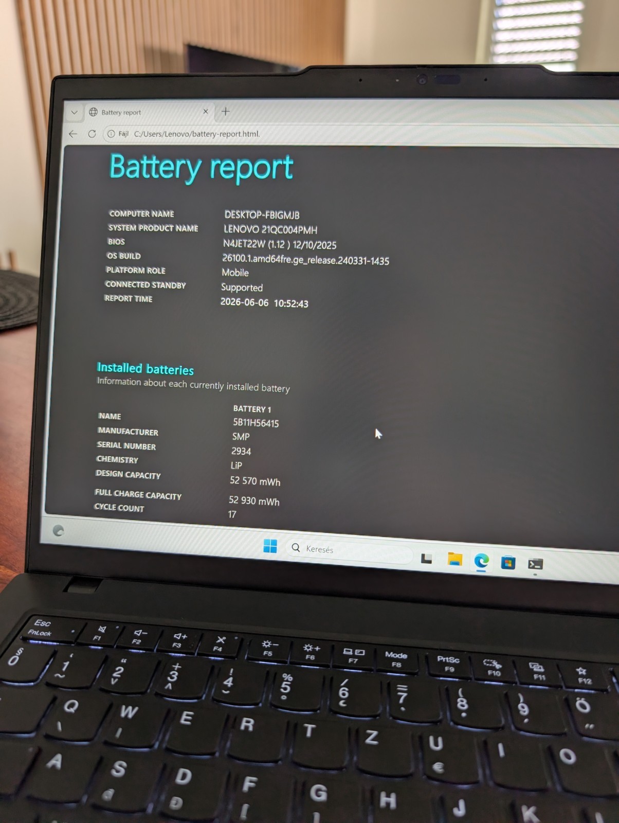 Lenovo ThinkPad T14 Gen 6 / Ultra 7/16gb/512