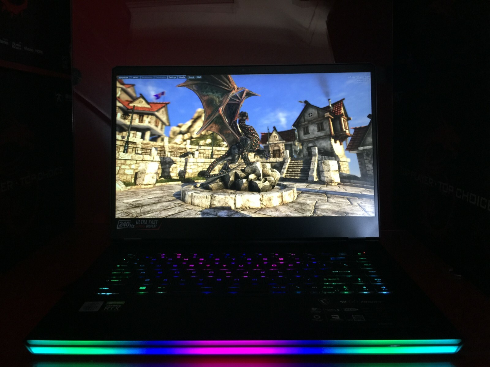 MSI GE66 10SGS 15.6″ 240hz i7-10750H 32GB DDR4 1TB SSD RTX 2080 Super VR Ready