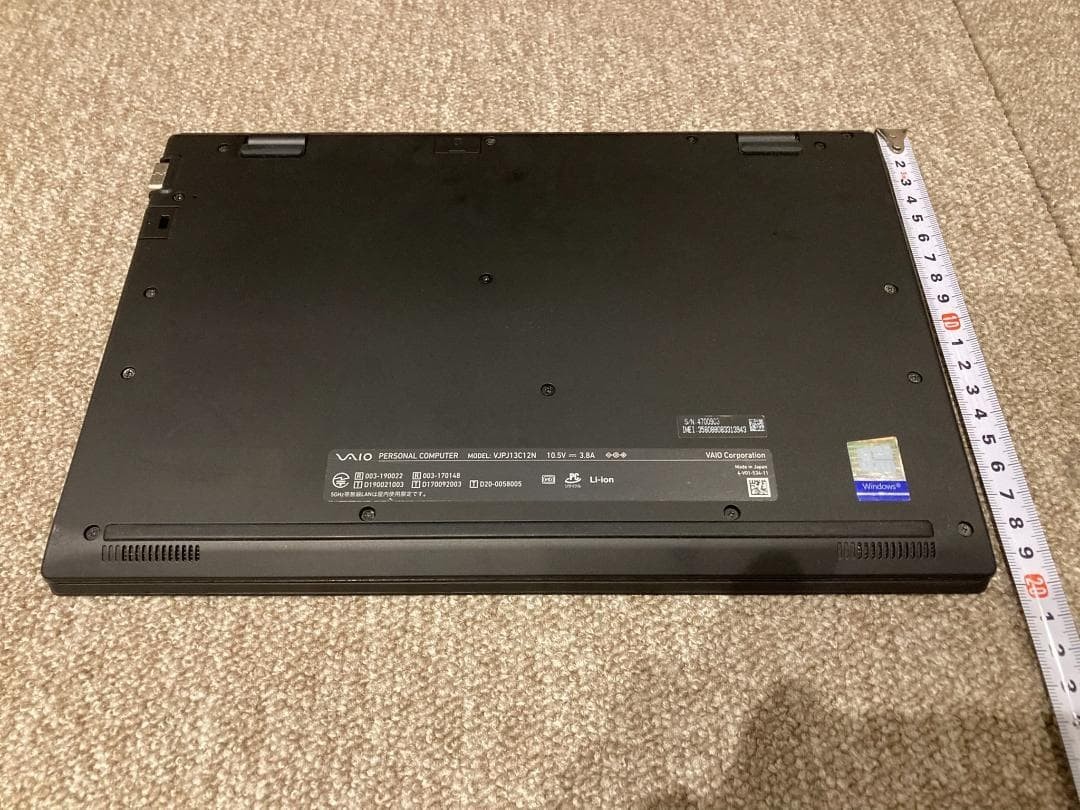 Sony VAIO VJPJ13C12N Core i5-1035G1 8GB 240GB 12.5″ Windows11 Pro(64bit) m66