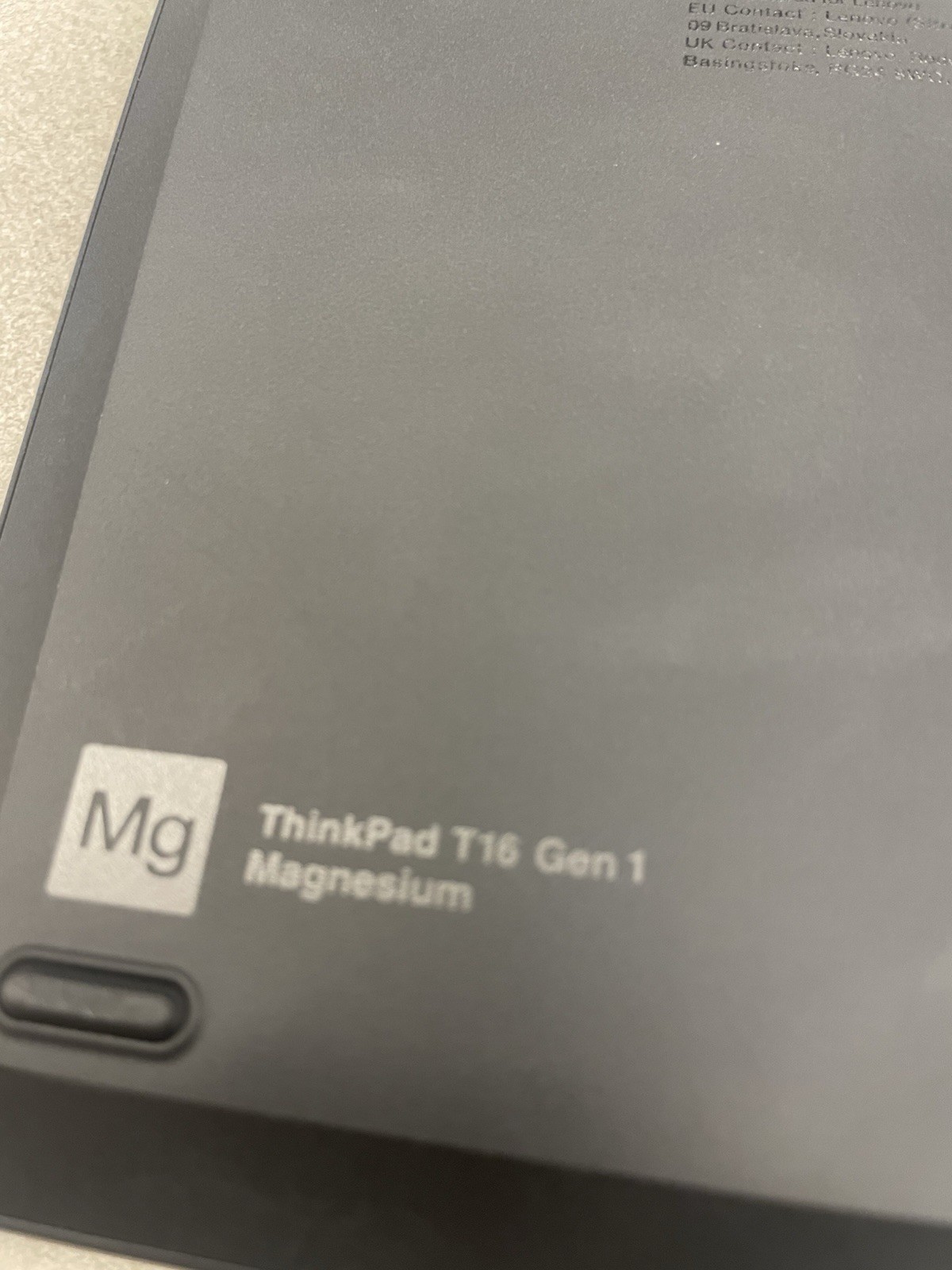 Lenovo Thinkpad T16 Gen 1