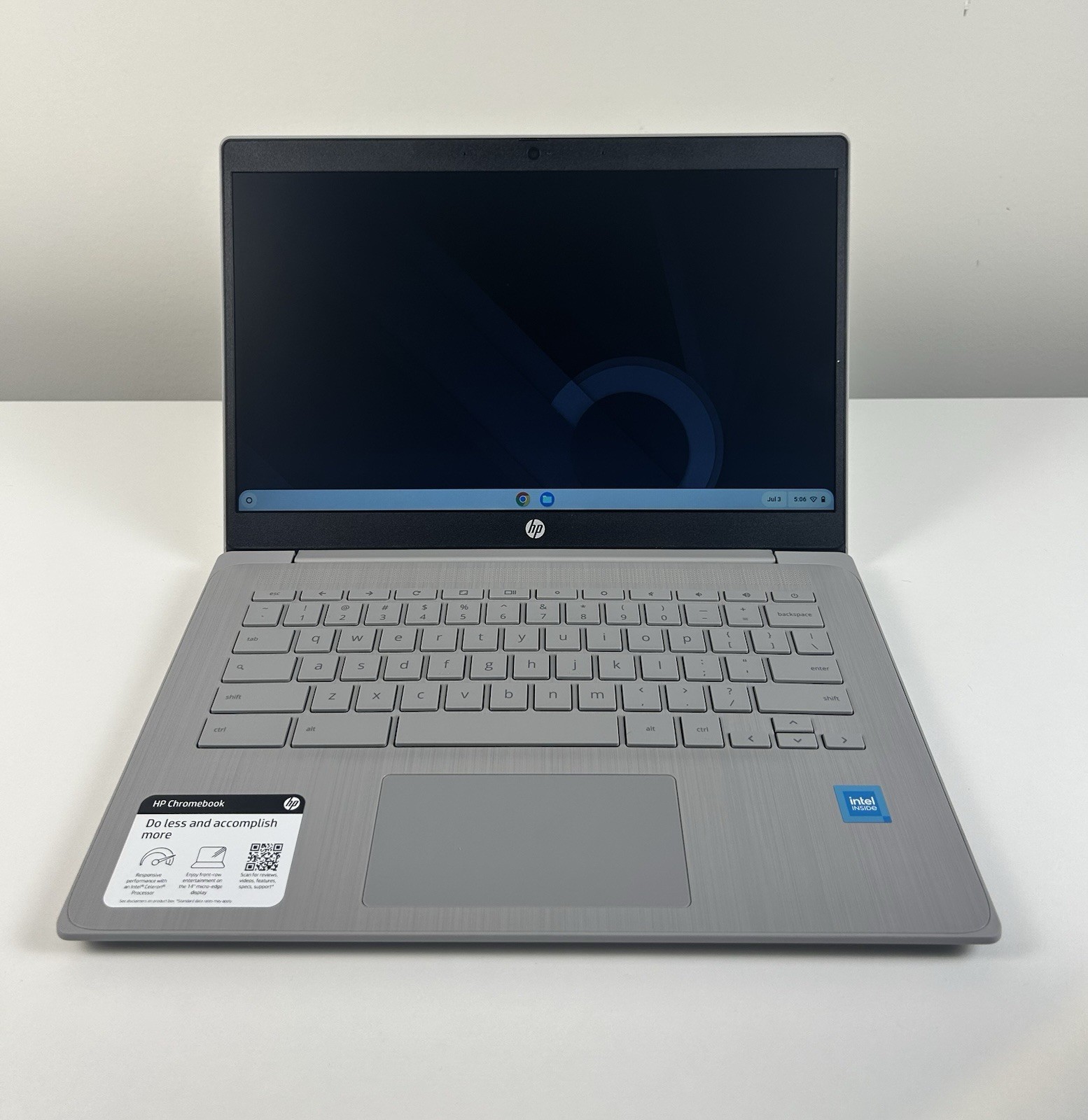 HP Chromebook 14a-ne1013dx 14″ Inch Celeron 4GB Ram Chrome OS Silver