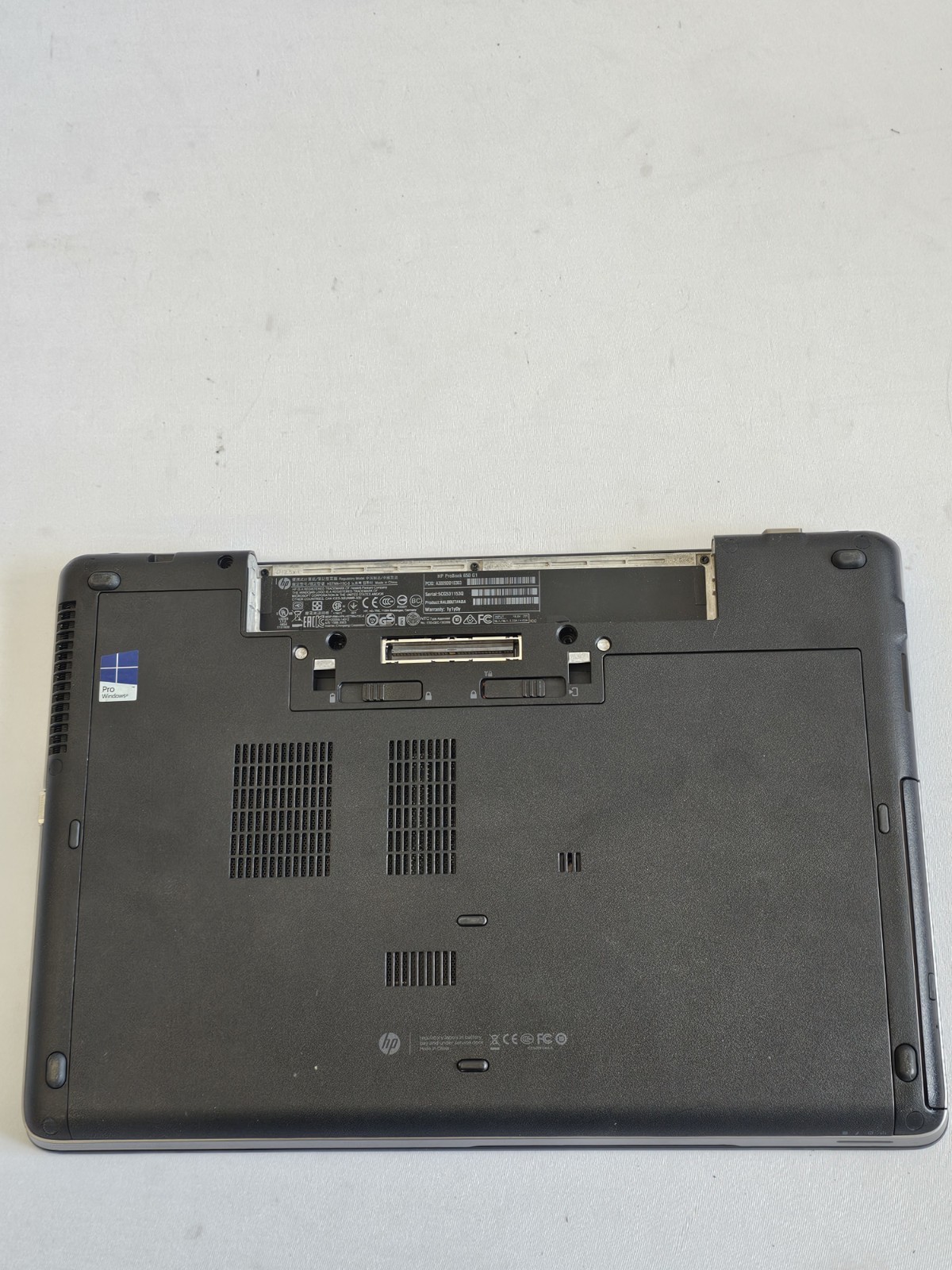 HP ProBook 650 G1 Laptop – Intel i5-4210m – 8GB RAM – 500GB HDD NO BATT – READ