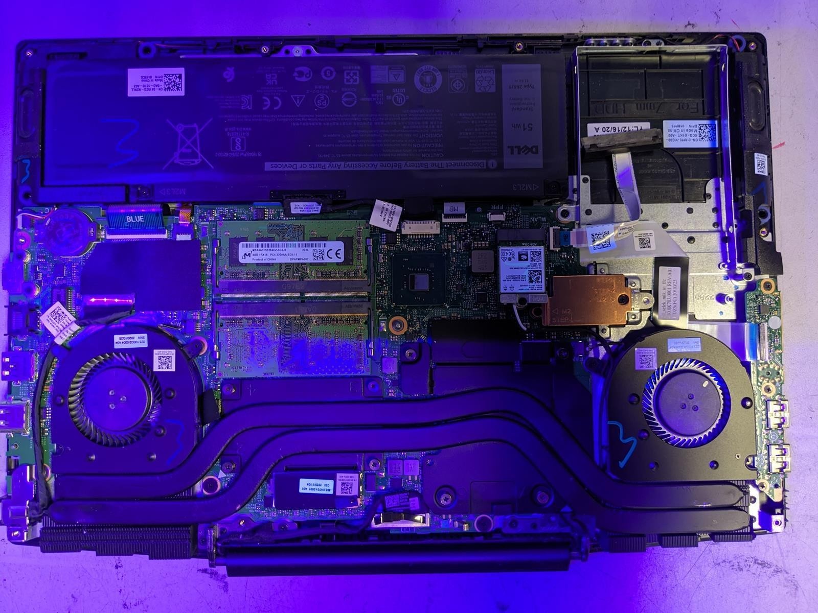 DELL G5 15 5500 i5-10300H @ 2.50GHz, 8GB RAM, NO HDD/OS