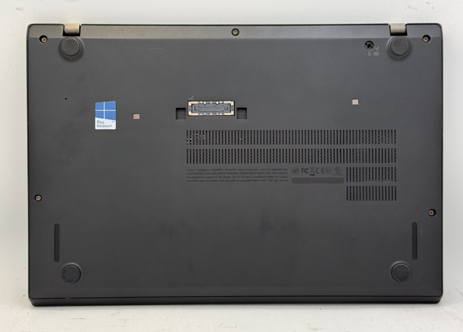 Lenovo Thinkpad T470s i5-6300u 2.4GHz 8GB RAM- NO SSD- NO BATTERY