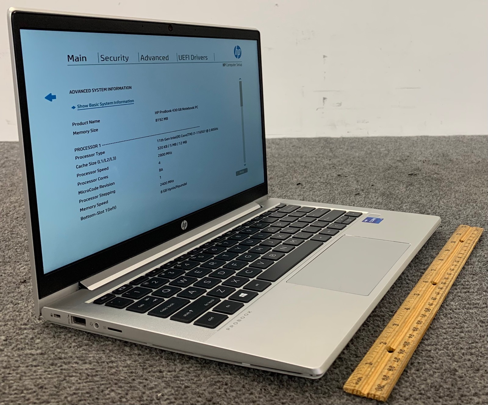 HP ProBook 430 G8 13.3″ Laptop i7-1165G7, No RAM/Storage, Remote Managed
