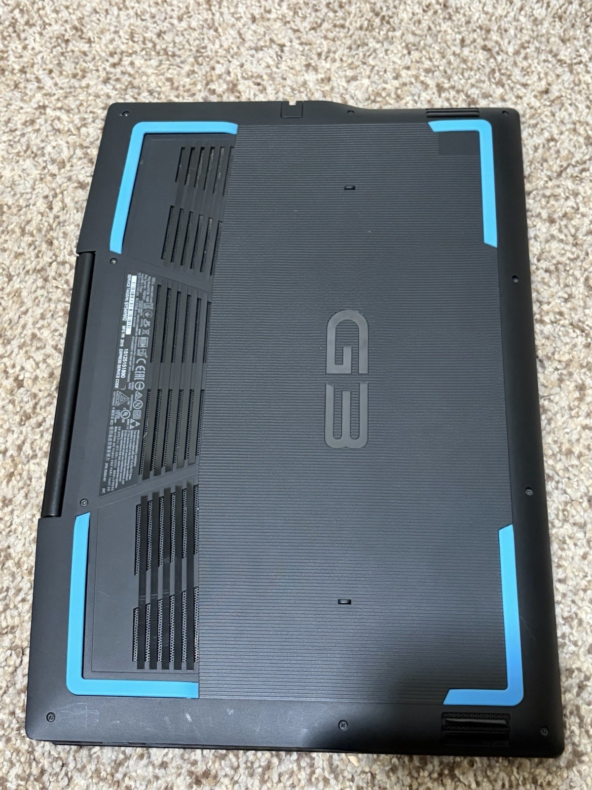 DEll G3 3590 15.6″ Full Hd Gaming Laptop i5-9300H GTX 1050 12Gb Ram 1TB READ