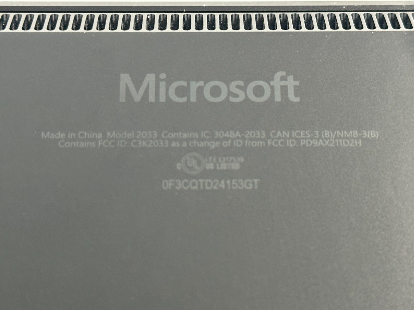 MICROSOFT SURFACE 6 LAPTOP ULTRA 7 165H @ 3.80 GHZ 16GB RAM 588GB SSD (lp668)