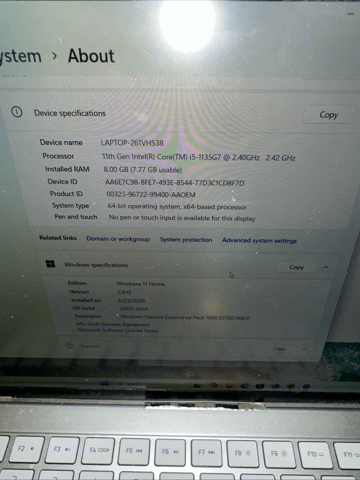 Razer Book 13 RZ09-0357 i5-1135G7 2.4GHz 8GB RAM 256GB SSD SIGNS OF WEAR