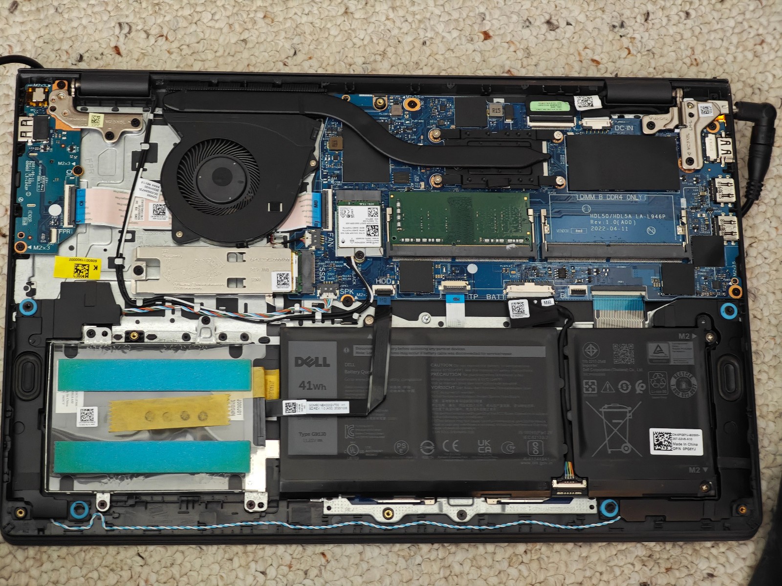 DELL Inspiron 15 3520 p112f – 256GB SSD, 8GB RAM, 12th gen Intel i3-1215u CPU