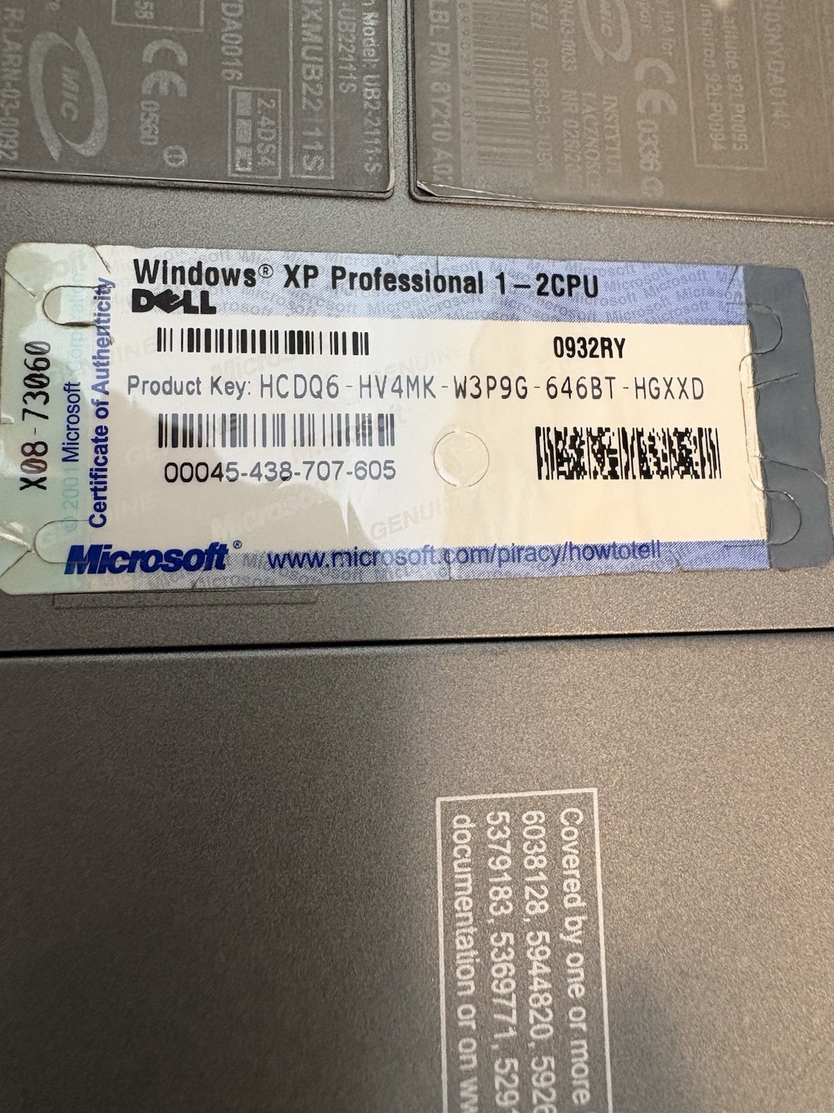 Dell Latitude D800 Laptop Windows XPPro Pentium M 1.7GHz 1GB RAM 120GB HDDTested