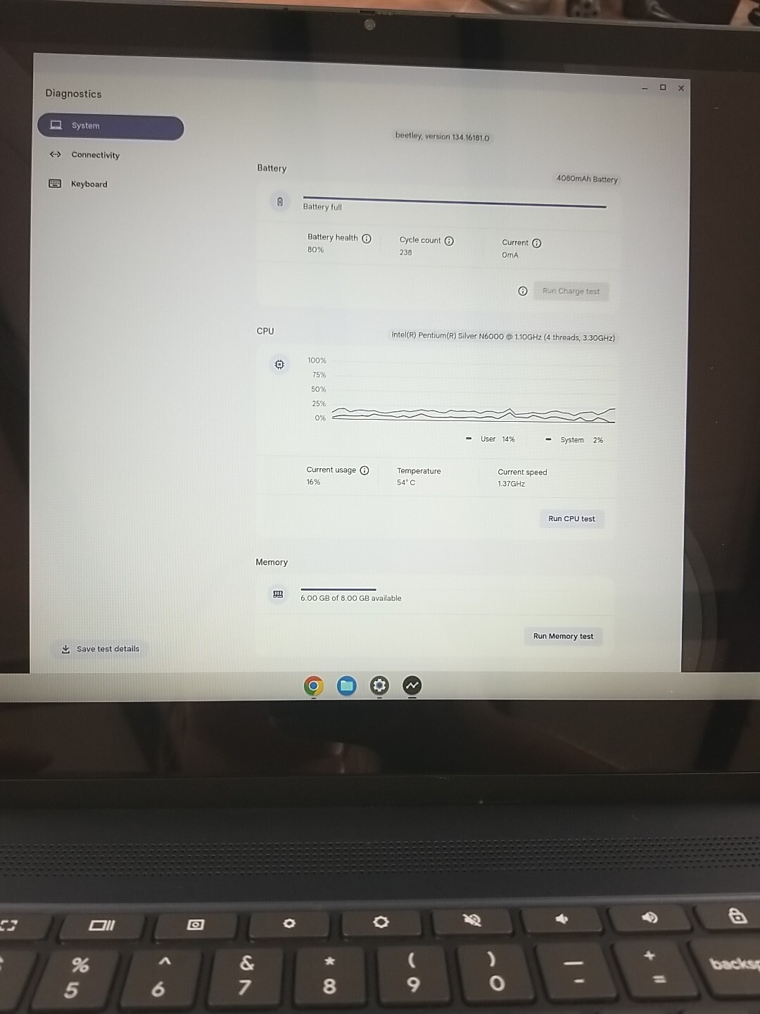 Lenovo IdeaPad Slim3 Chromebook 14″ Full HD Touch Laptop W/ PENTIUM Silver N6000