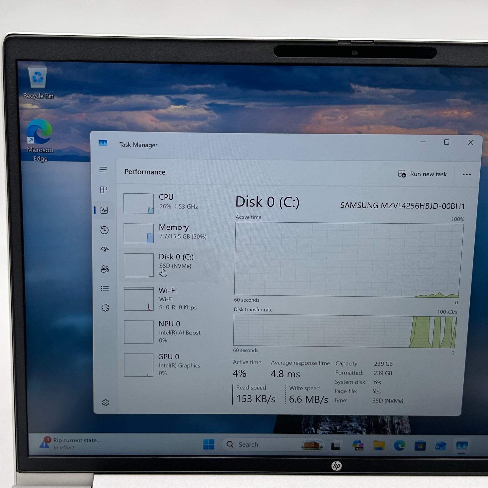 HP ProBook 440 G11 14″ Core Ultra 5 125U 1.3GHz 16GB RAM 256GB SSD