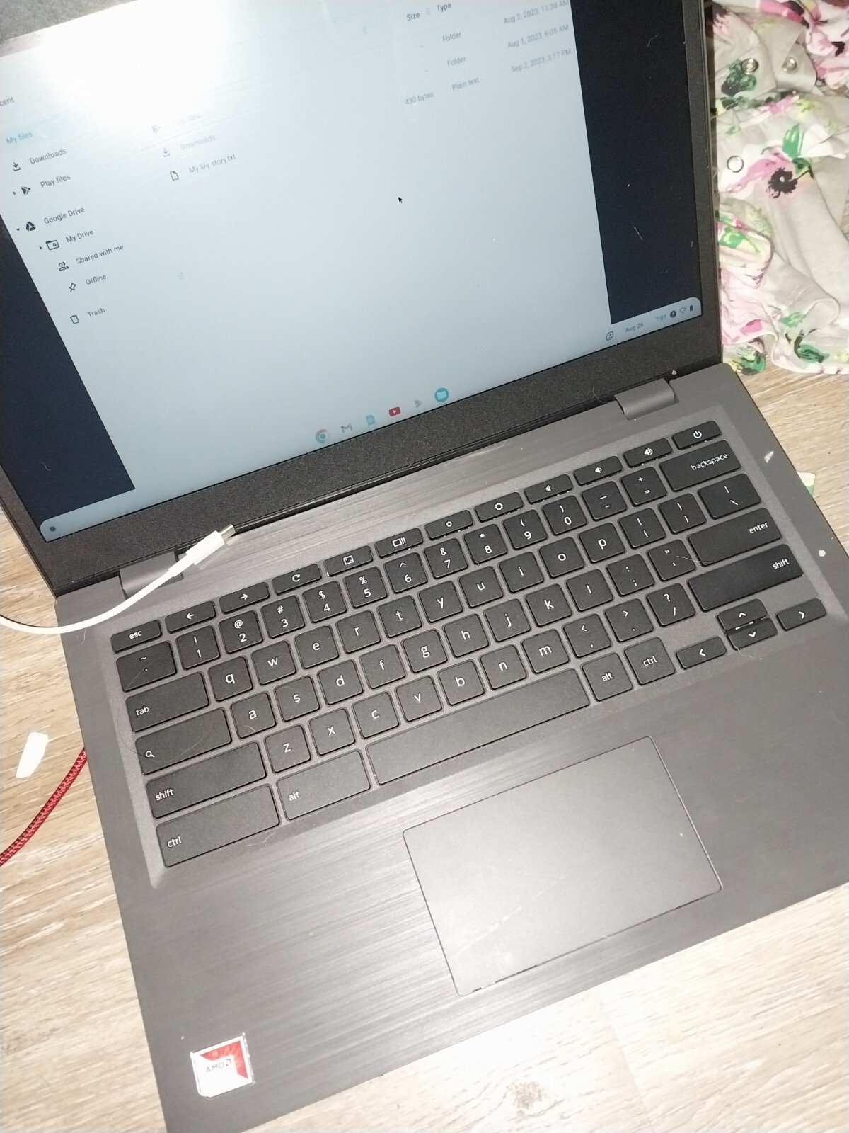 Lenovo Chromebook 14e (32GB eMMC, AMD A4-9120C, 1.6GHz, 4GB RAM) – Mineral Grey