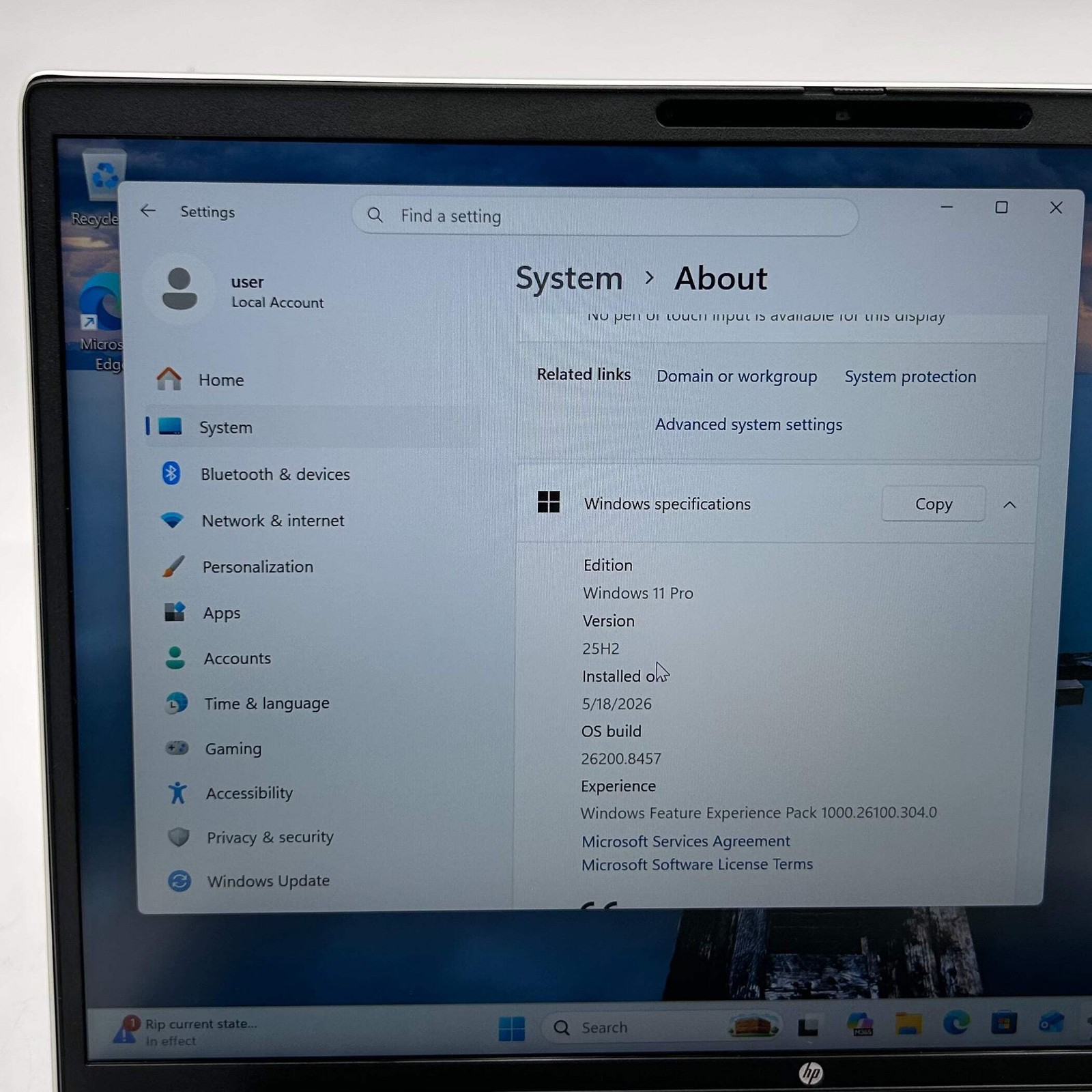 HP ProBook 440 G11 14″ Core Ultra 5 125U 1.3GHz 16GB RAM 256GB SSD