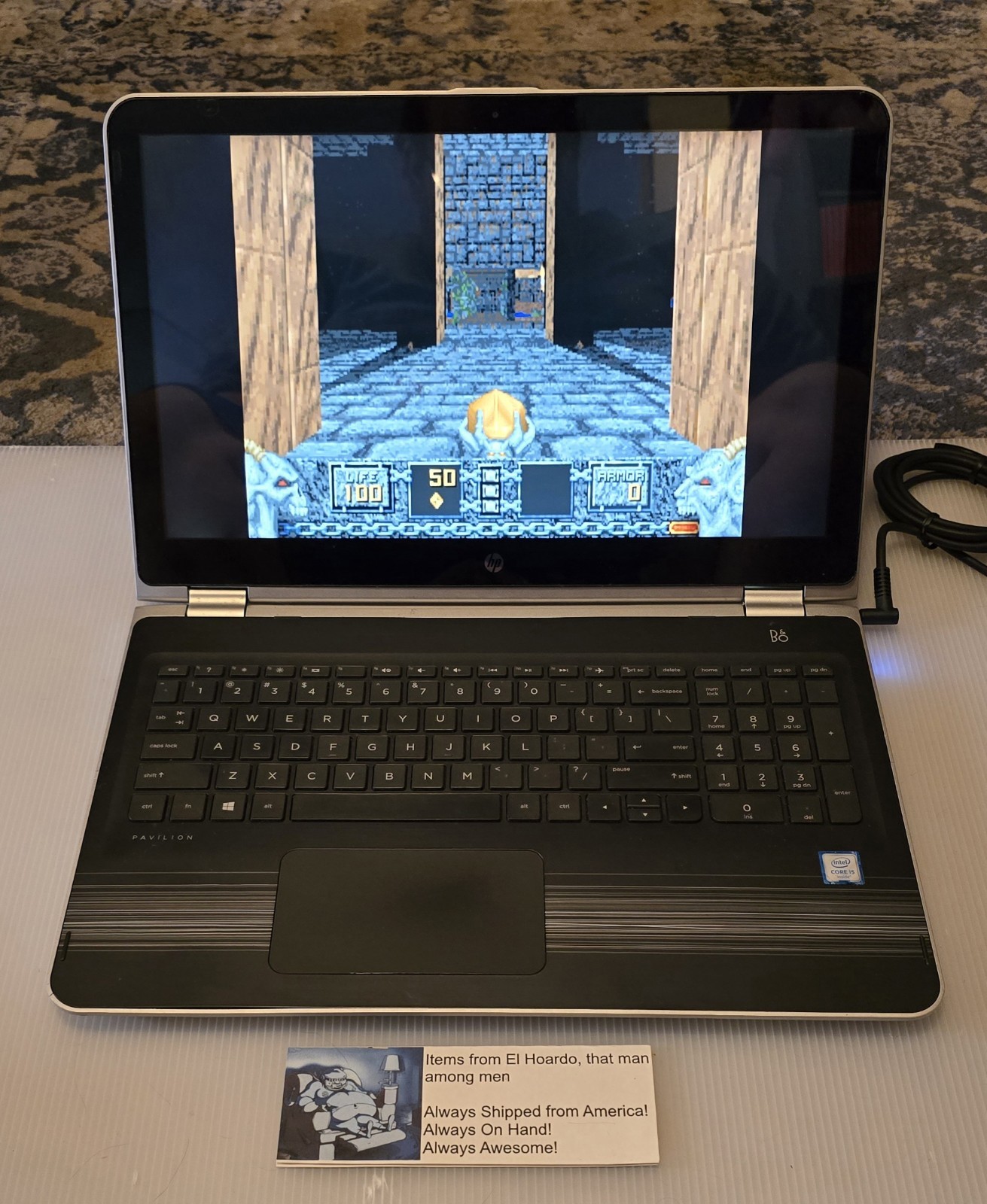 HP Pavillion X360 15-BK010NR – i5-6200U 2.30GHz – 8GB Ram 120GB SSD Touchscreen