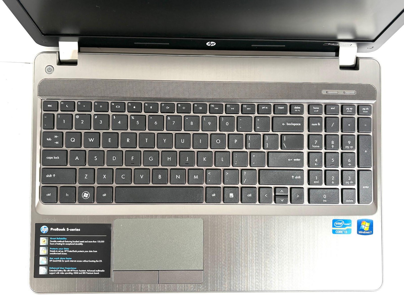 HP ProBook 4530s 15.6″ HD 2.2GHz i3 4GB RAM 500GB HDD Windows 10