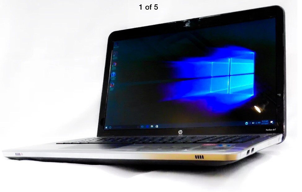 Burgundy HP Pavilion DV7-4000 Laptop