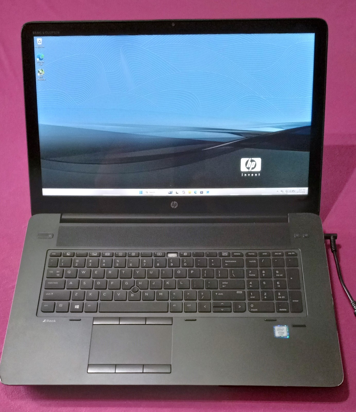 HP ZBook 17 G3 laptop E3-1535M 2.9-3.8Ghz 32GB 512GB NVIDIA P3000 Touchscreen