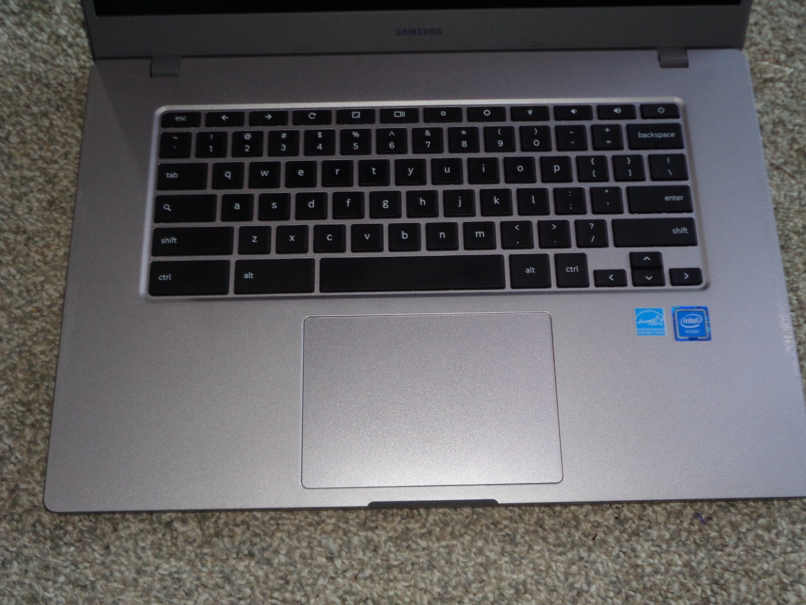 Samsung ChromeBook 15.6 inch 128GB, Intel Celeron N, 4GB RAM, XE350XBA-K05US