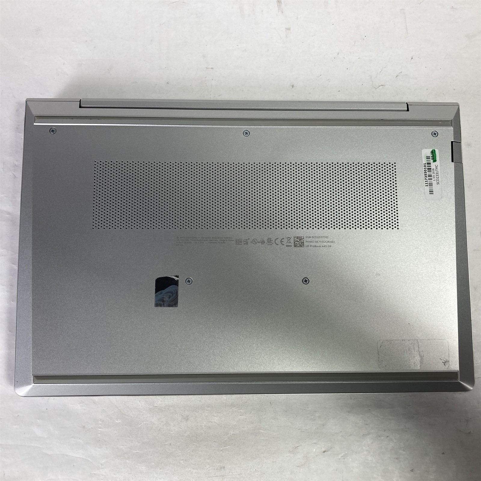 HP ProBook 445 G9 14″ Laptop Ryzen 5 5625U 2.3GHz – 8GB Ram – No Drive
