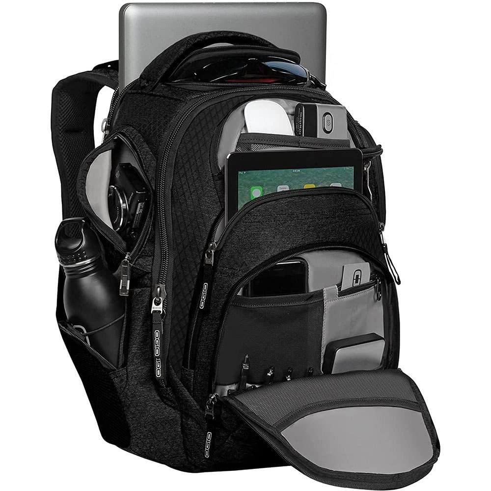 OGIO Rev Black Backpack 5918037OG – Durable, Stylish, Travel/Work/School