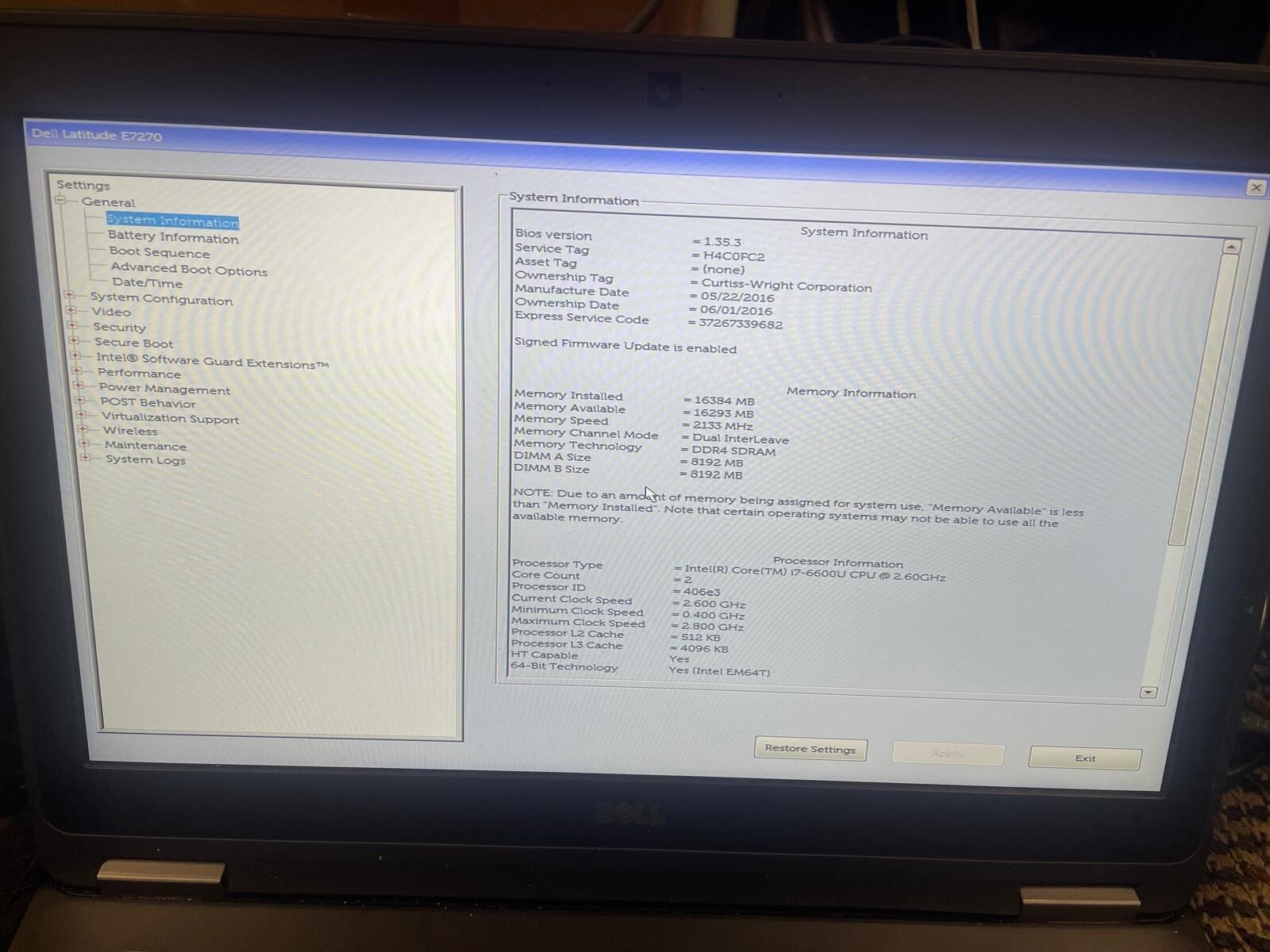 Lot of 5 Dell Latitude E7270 12.5″ Intel Core i5-6300U , i7-6600U, 8GB RAM- READ