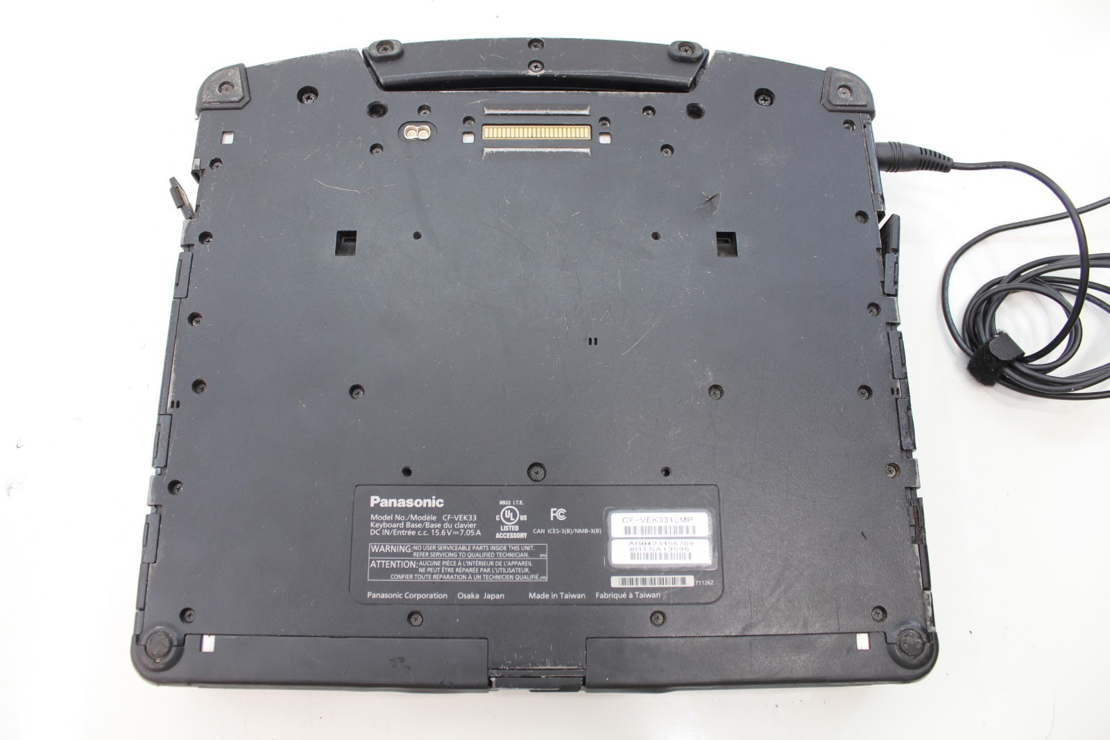 Panasonic Toughbook CF-33 With Adapter-No HDD, Does Not Turn On #1S-450