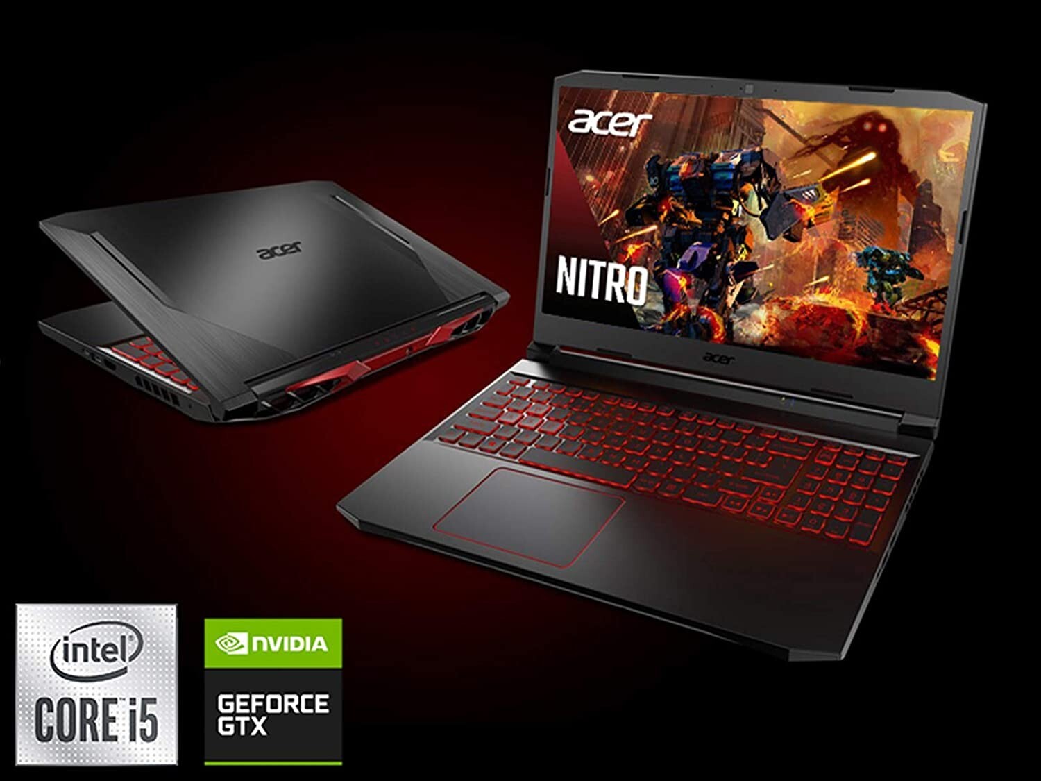 Acer Nitro 5 AN515-57 15.6″ (256GB SSD, Intel Core i5 11th Gen., 2.70 GHz, 8GB,