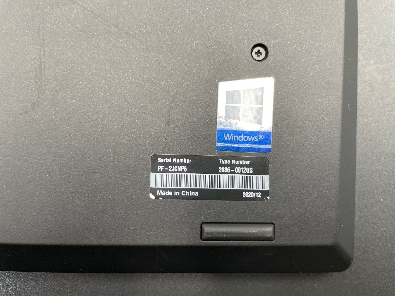 Lenovo ThinkPad T15 Gen 1 Used 15.5″ (i5-10310U-8GB-256GB NVMe)