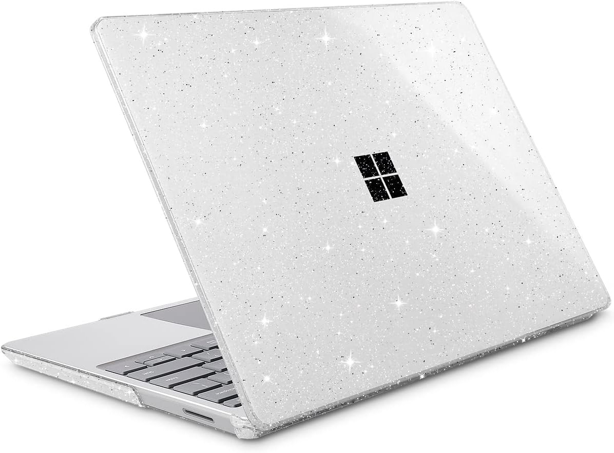 Case for 12.4 Inch Microsoft Surface Laptop Go 3/2/1 2023-2020 Releases, Clear