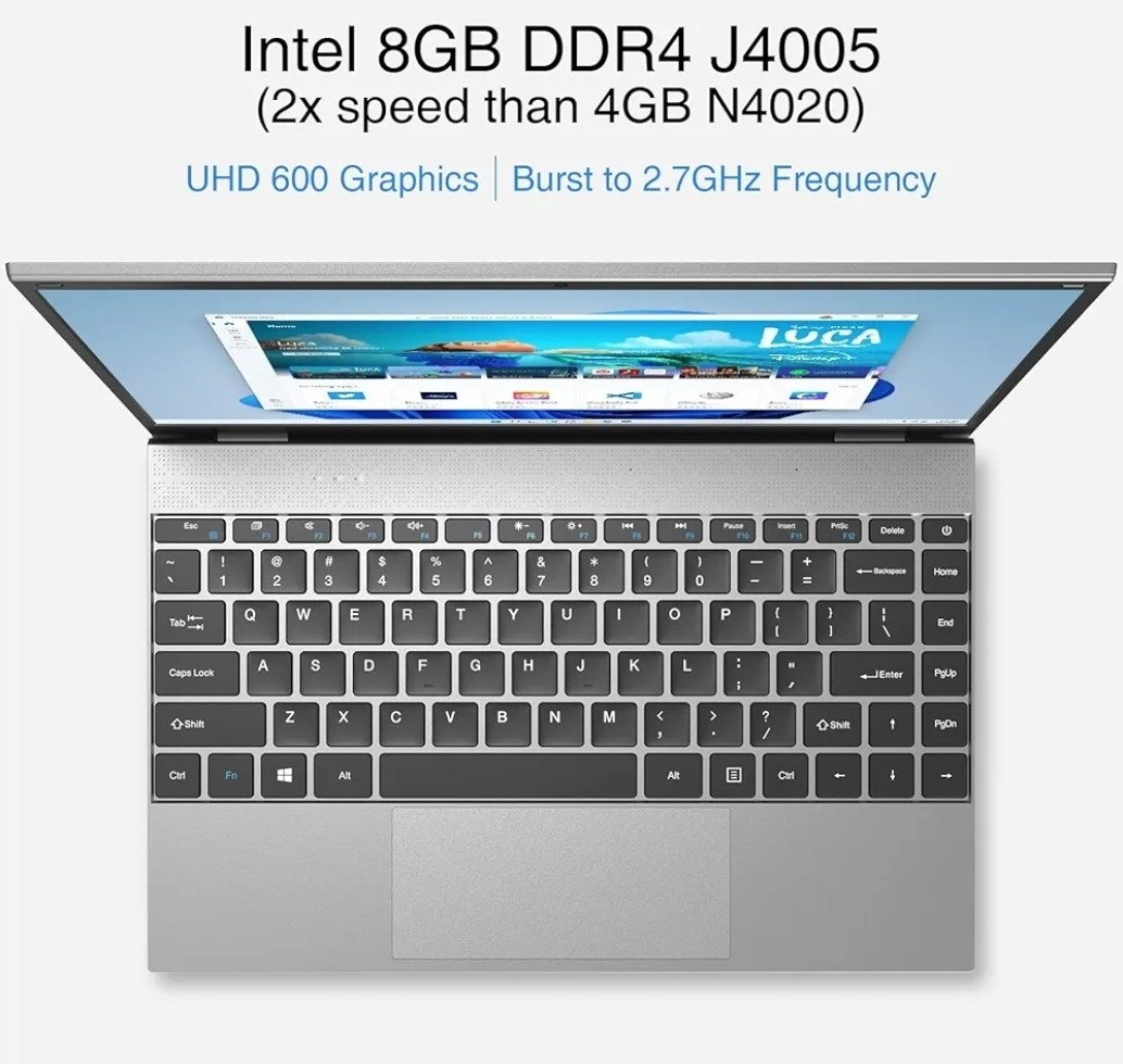 Coolby 2023 Windows 11 Laptop Computer 14.1 inch Notebook PC with Intel J4005…
