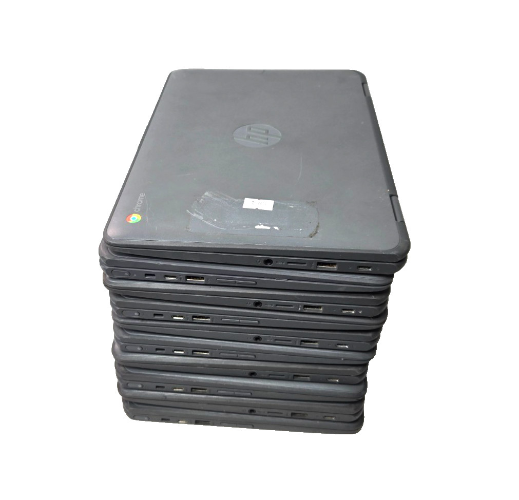 HP Chromebook x360 11 G1 EE (N3350 1.10GHz – 4GB RAM – 32GB SSD) Lot of 10*