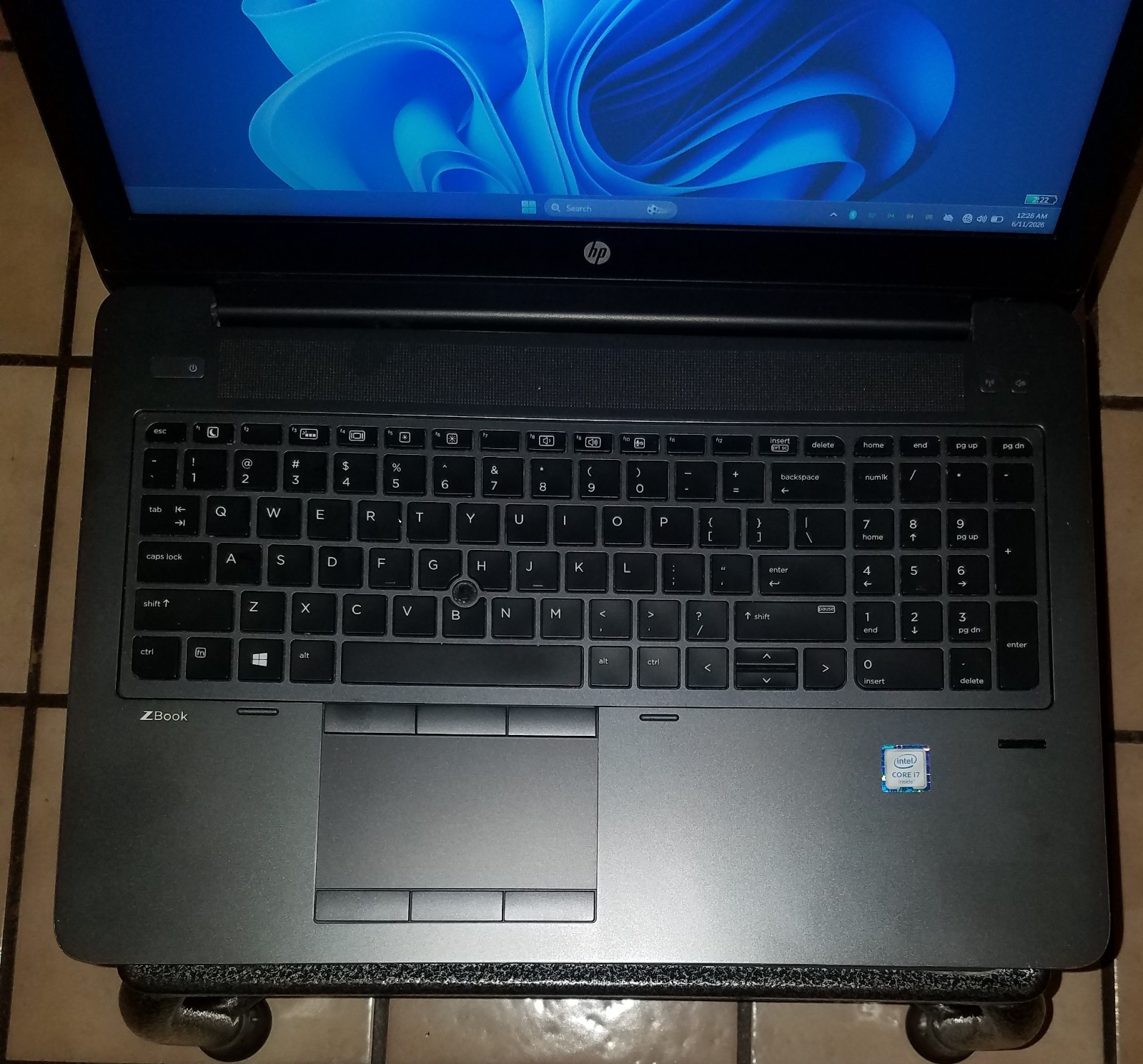 HP ZBook 15 G3/i7-32 RAM-2TB STORAGE-NVIDIA M2000M *BIOS LOCKED*