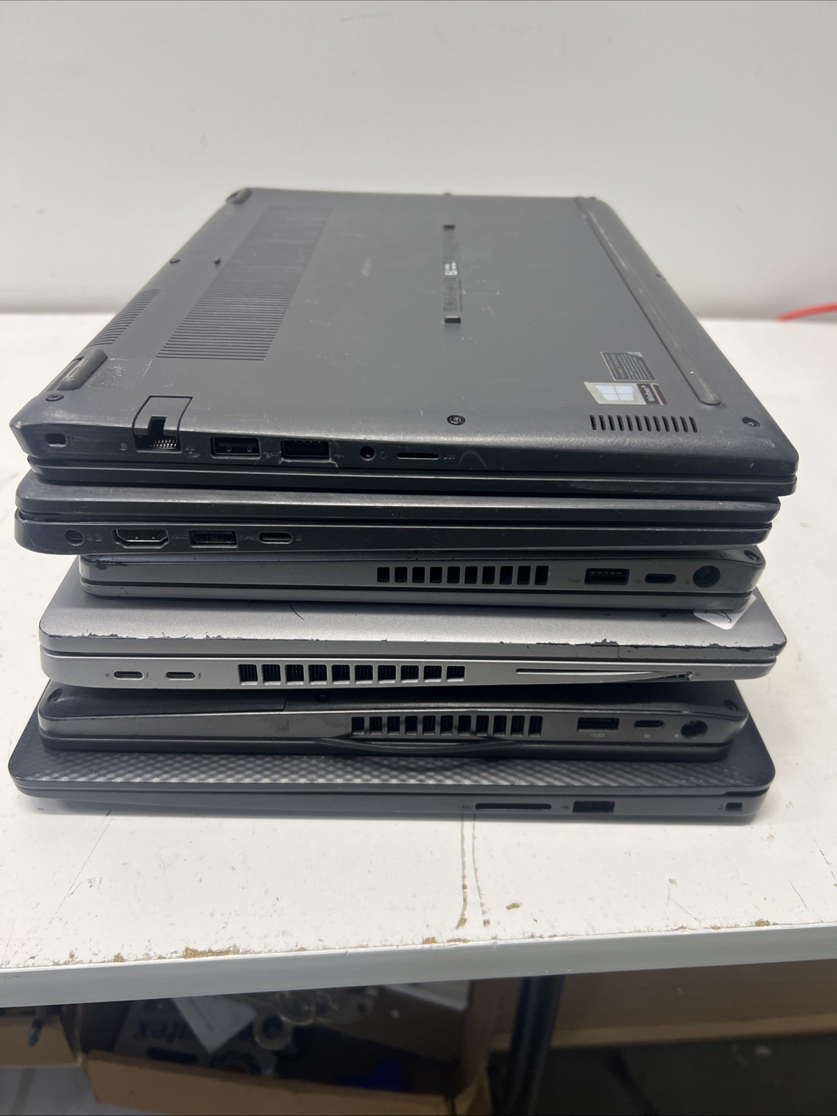 Lot of 6 Dell Latitude Precision 3400 5500 5501 7480 3540 i5 i7 Laptops