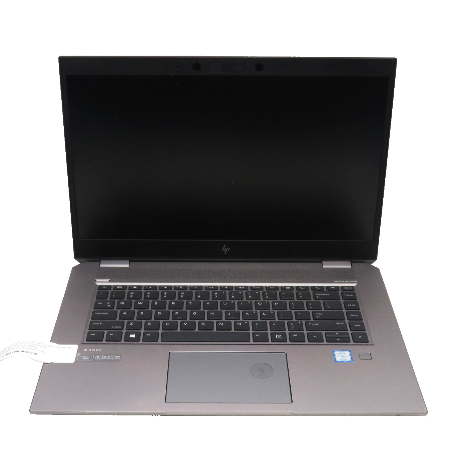 HP ZBook Studio G5 i7-8850H 16GB RAM 256GB SATA Win 11 Pro