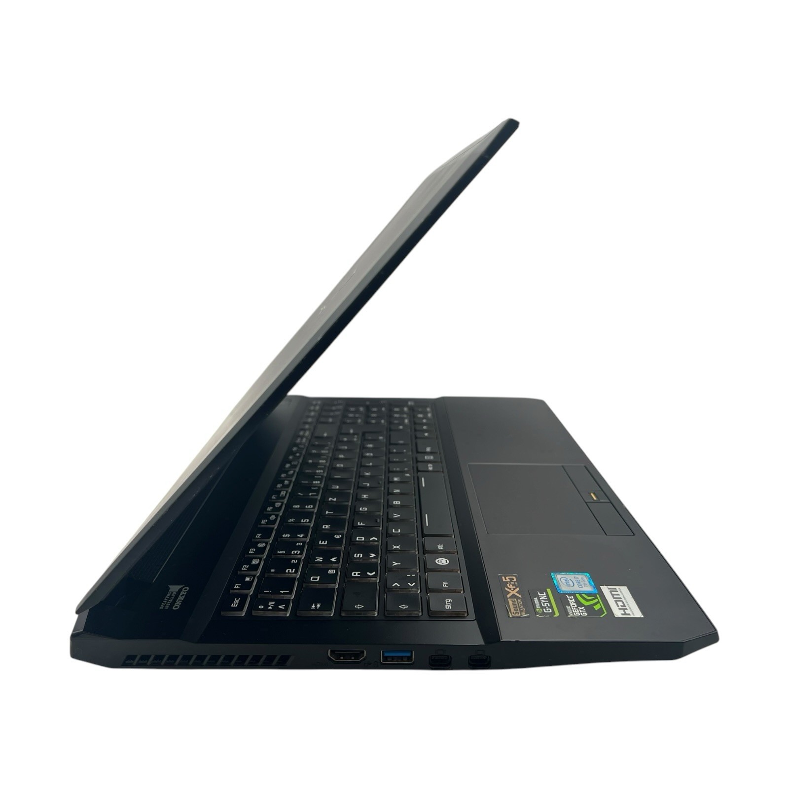 Clevo P651HP | Intel i7-7700HQ | 32GB | RAM 256GB M.2 SSD+500GB SSD | GTX1060 6GB