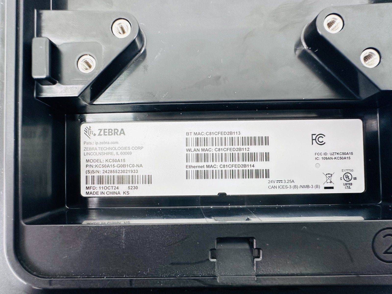 Zebra Kc50 Pos Kiosk Wired/Wireless 8 Gb Ram 128 Gb Flash 15″ FREE SHIPPING 🚚