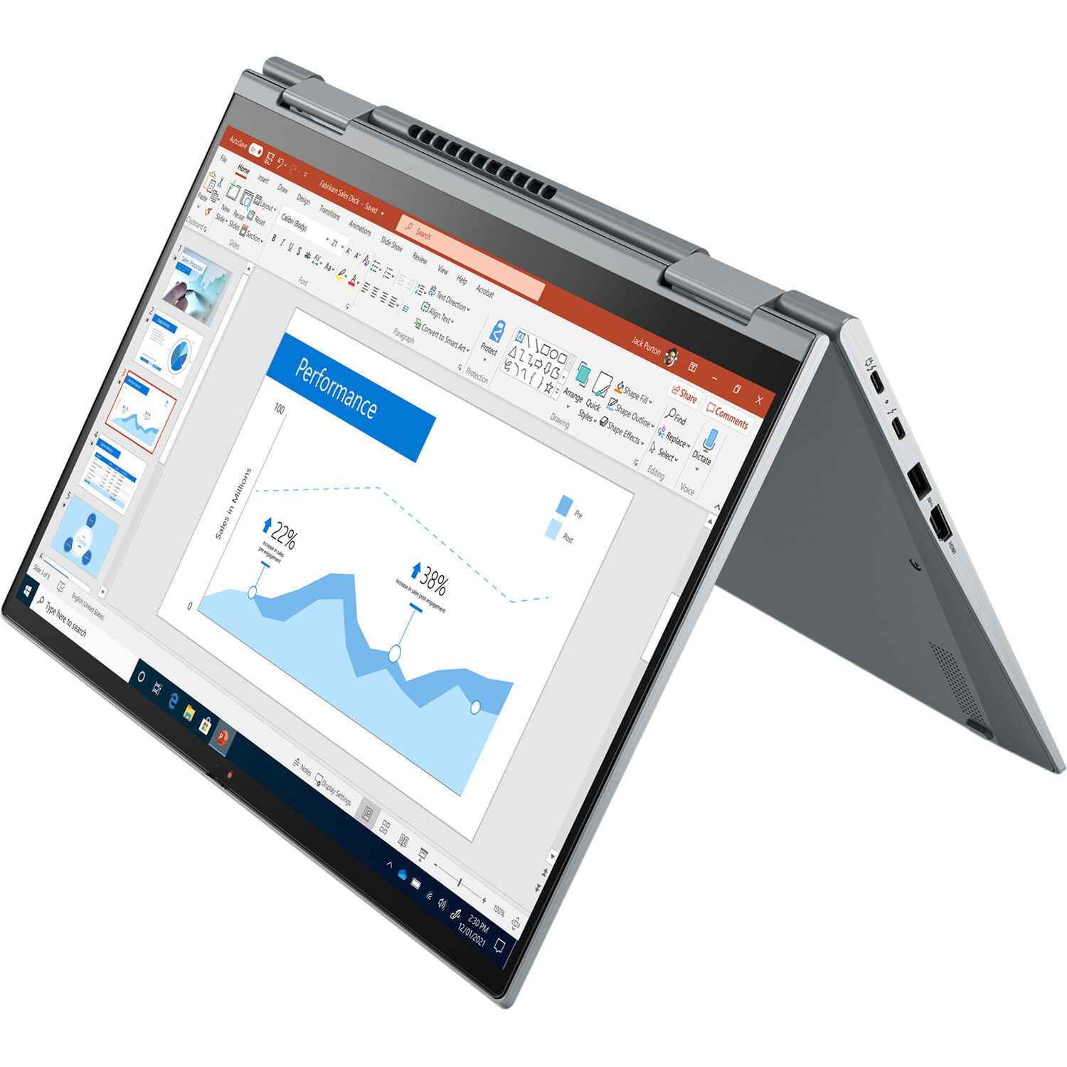 Lenovo ThinkPad X1 Yoga Gen 6 2-in-1 i7 1185G7 3.0Ghz 16GB 2TB NVMe Win 11 P B