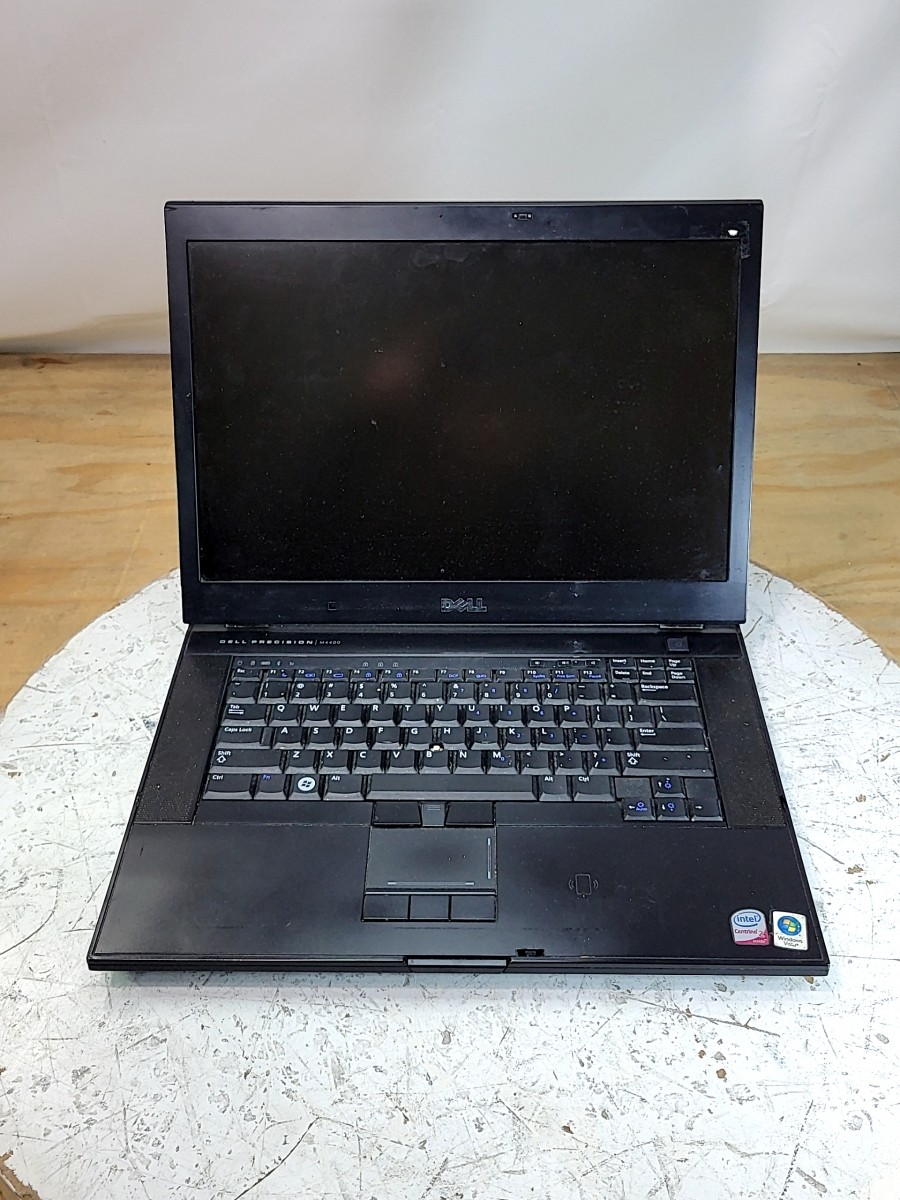 DELL PRECISION M4400 Laptop Intel CORE2 DUO P8400 4GB SEE NOTES