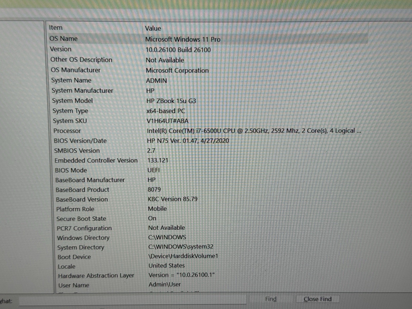 HP ZBook 15 G3 15.6″ Intel i7-6700HQ 8GB DDR4 Quadro M2000M No HDD Parts Repair