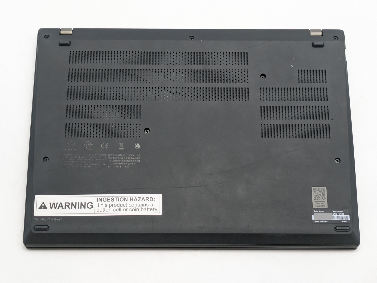 Lenovo ThinkPad T14 Gen 4 14″ i7-1365U 32GB DDR5 256GB SSD No OS
