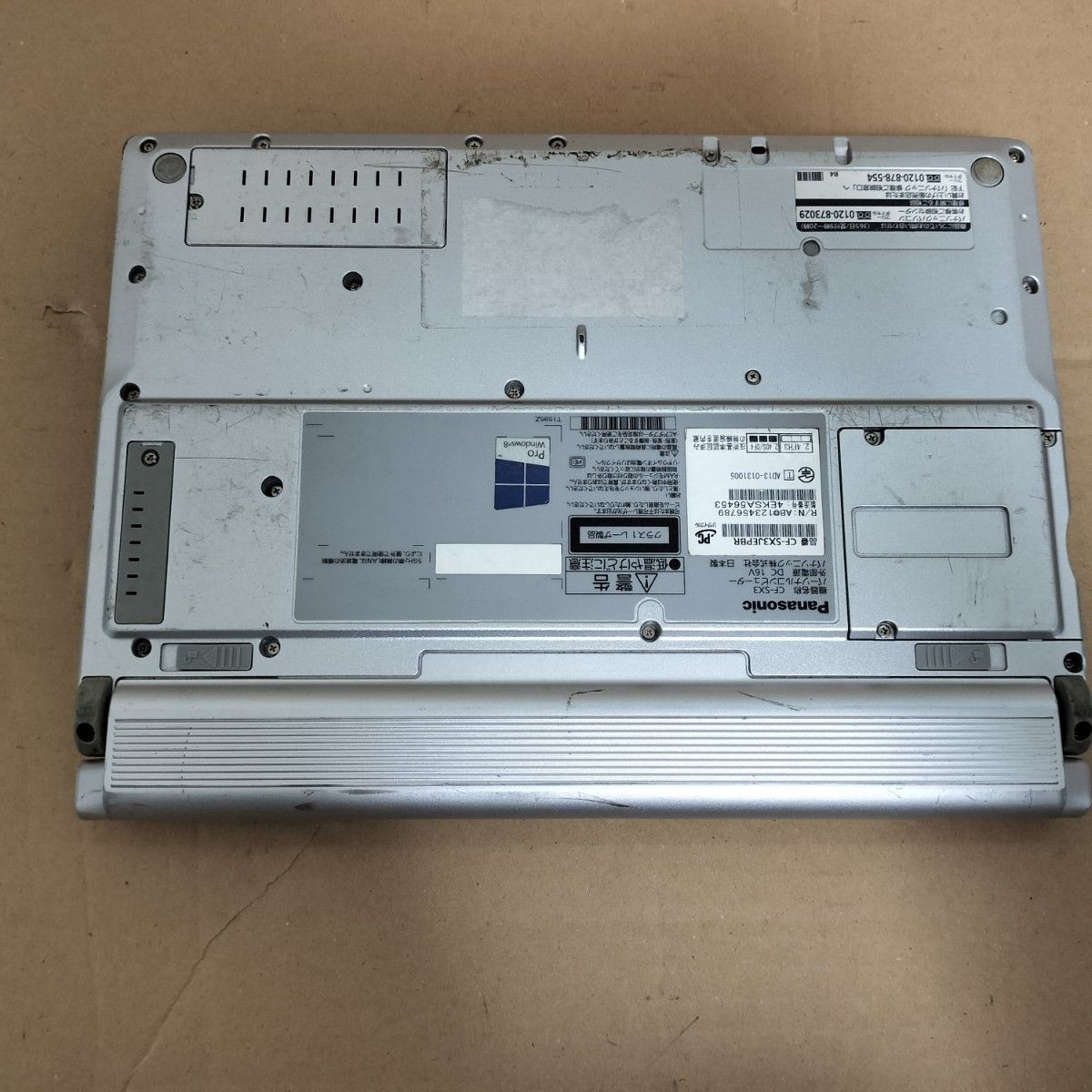 Panasonic Let’s Note CF-SX3 Core i5 4200U HDD:320gb Web Camera Used