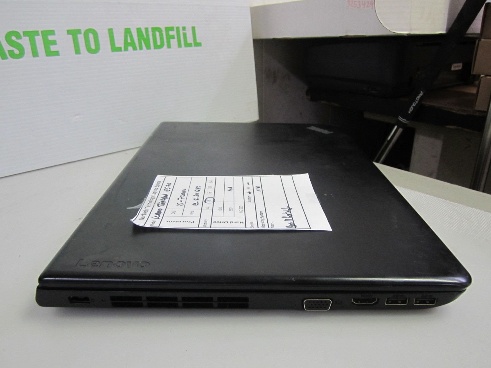 Lenovo ThinkPad E570 i5 7200U 2.50GHZ 8GB NO HDD/AC/OS LAPTOP BIOS