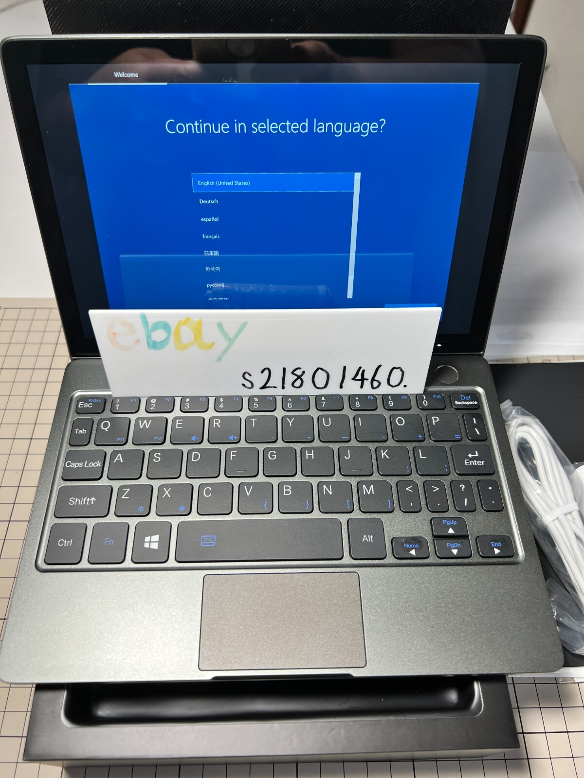 GPD P2 MAX Windows10 Core m3-8100Y Memory 16GB SSD 512GB Near Mint