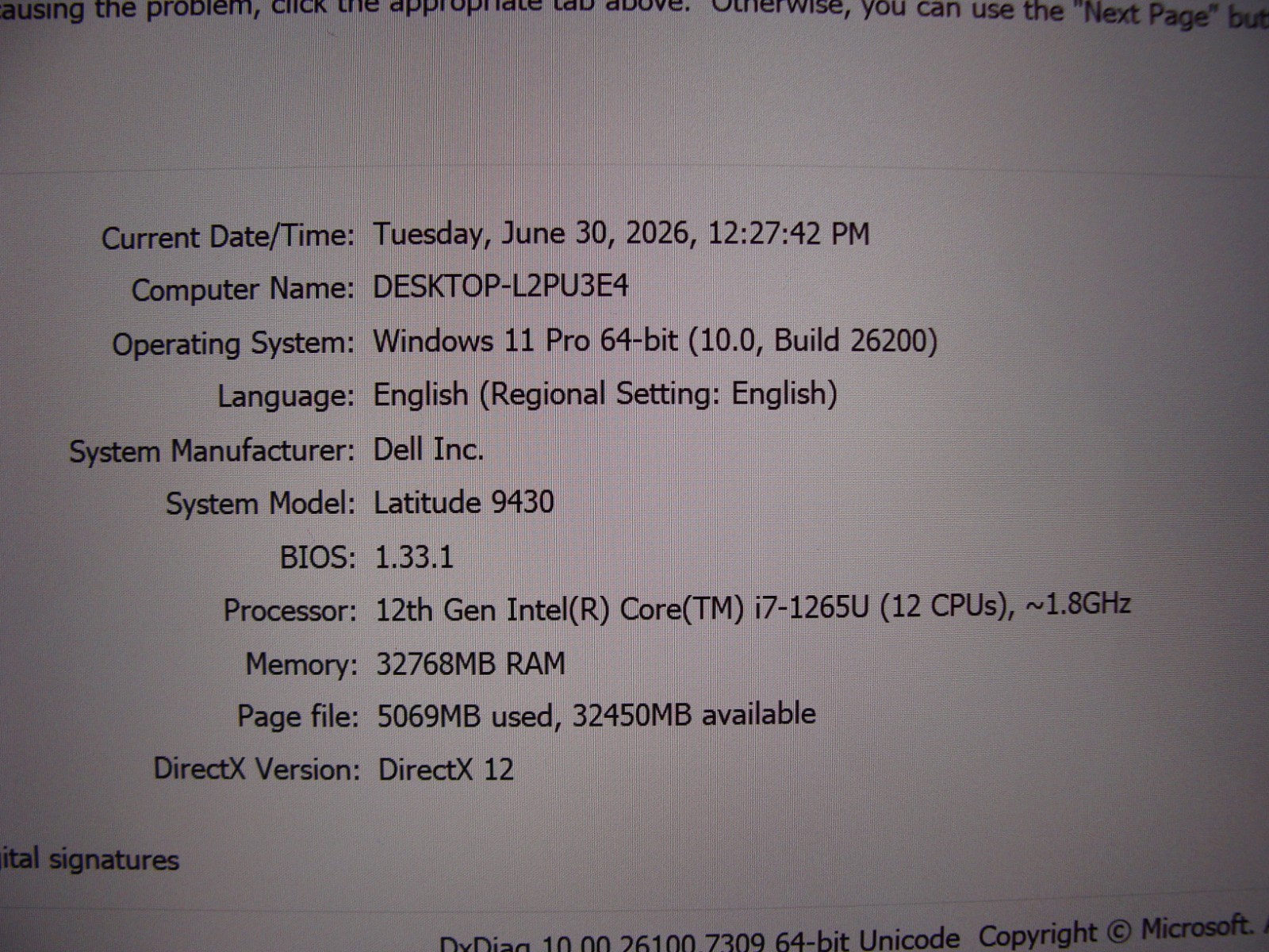 Dell Latitude 9430 14″WQXGA TOUCH vPRO i7-1265U 1.8GHz 32GB 512GB W11P +Charger