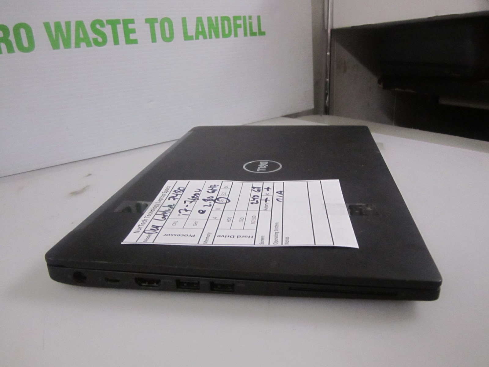 Dell Latitude 7480 i7-7600U 2.80GHz 16GB 240GB M2SSD Laptop NOOS + AC