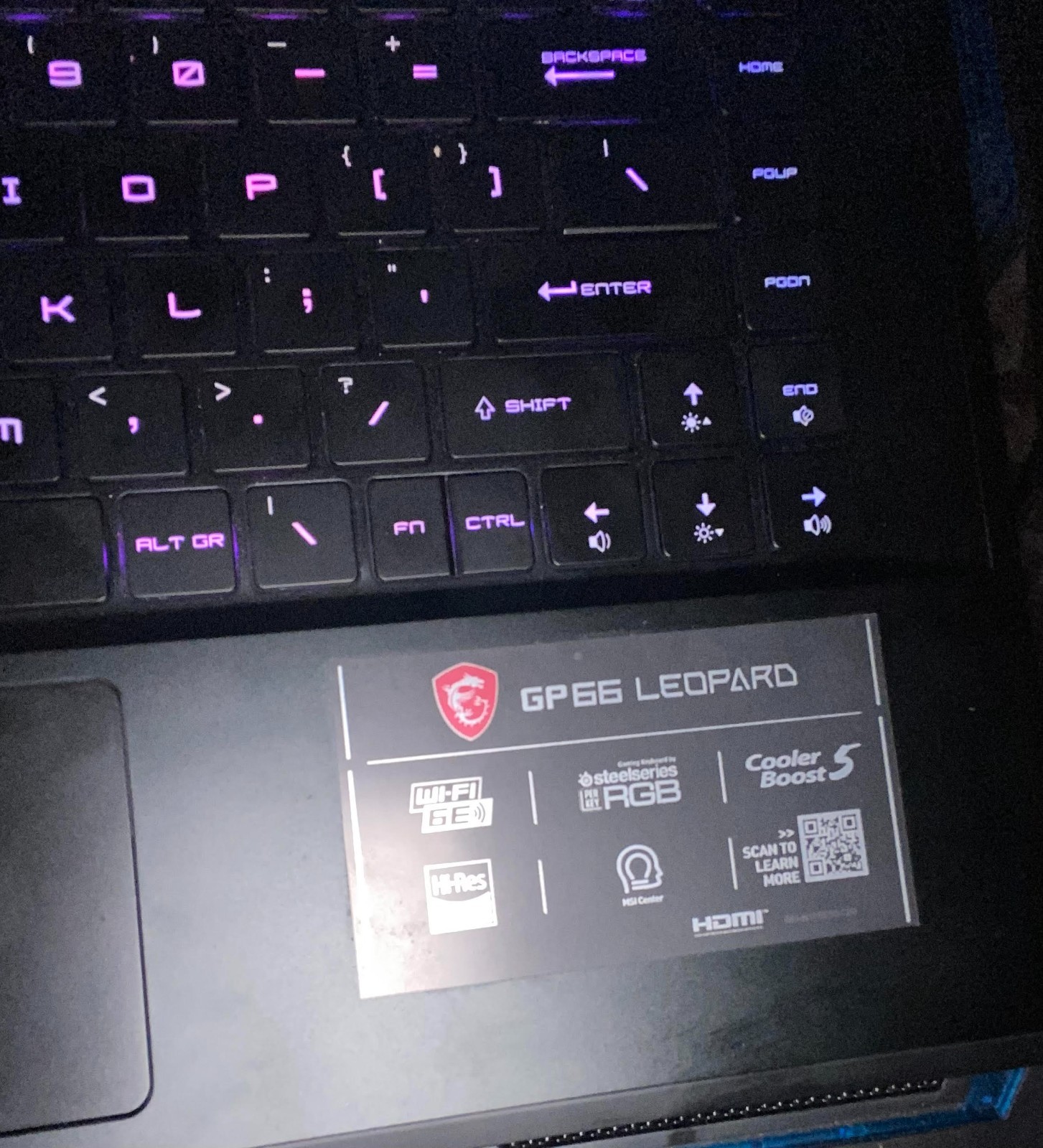 HARDLY used MSI GP66 11UH-032 15.6” FHD 240Hz Laptop i7-11800H 1TB SSD RTX 3080